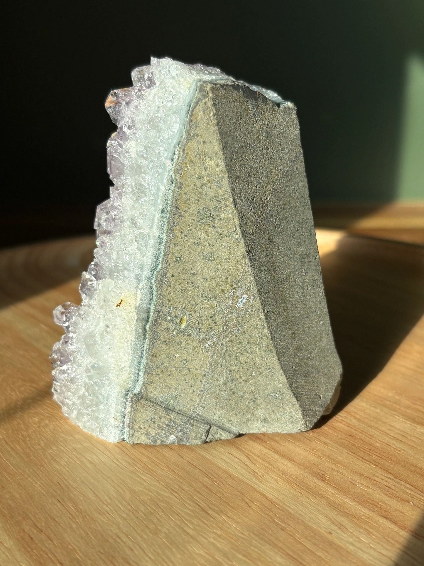 💜 Raw Amethyst Cluster – Intuition, Cleansing, Cosmic Calm | 0.86 lbs