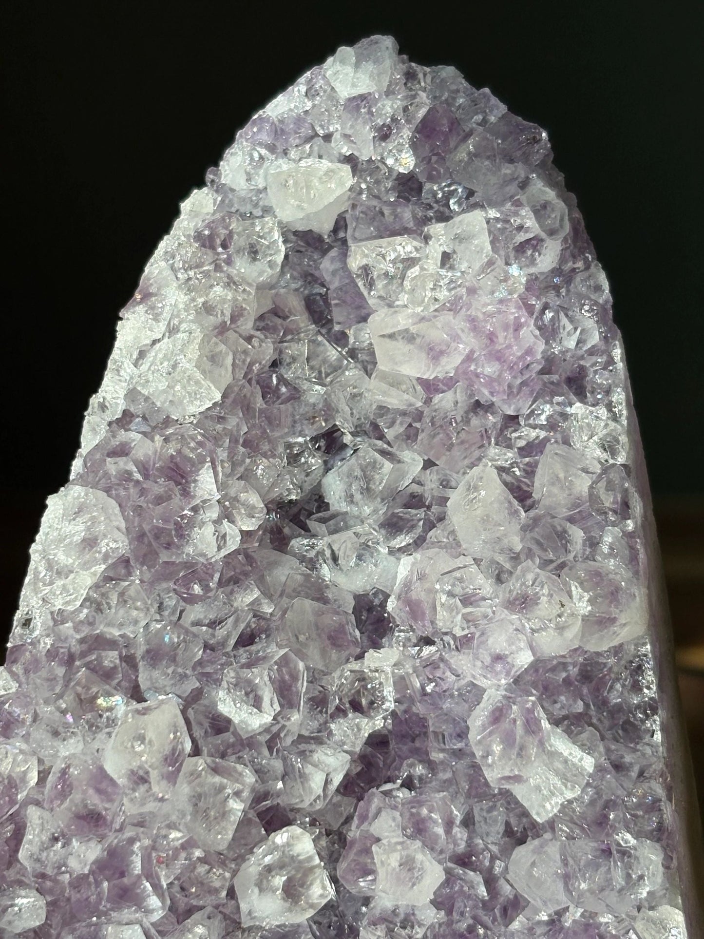 💜 Raw Light Purple Amethyst Triangular Formation – Clarity, Calm & Intuition Boosting | 1.49 lbs