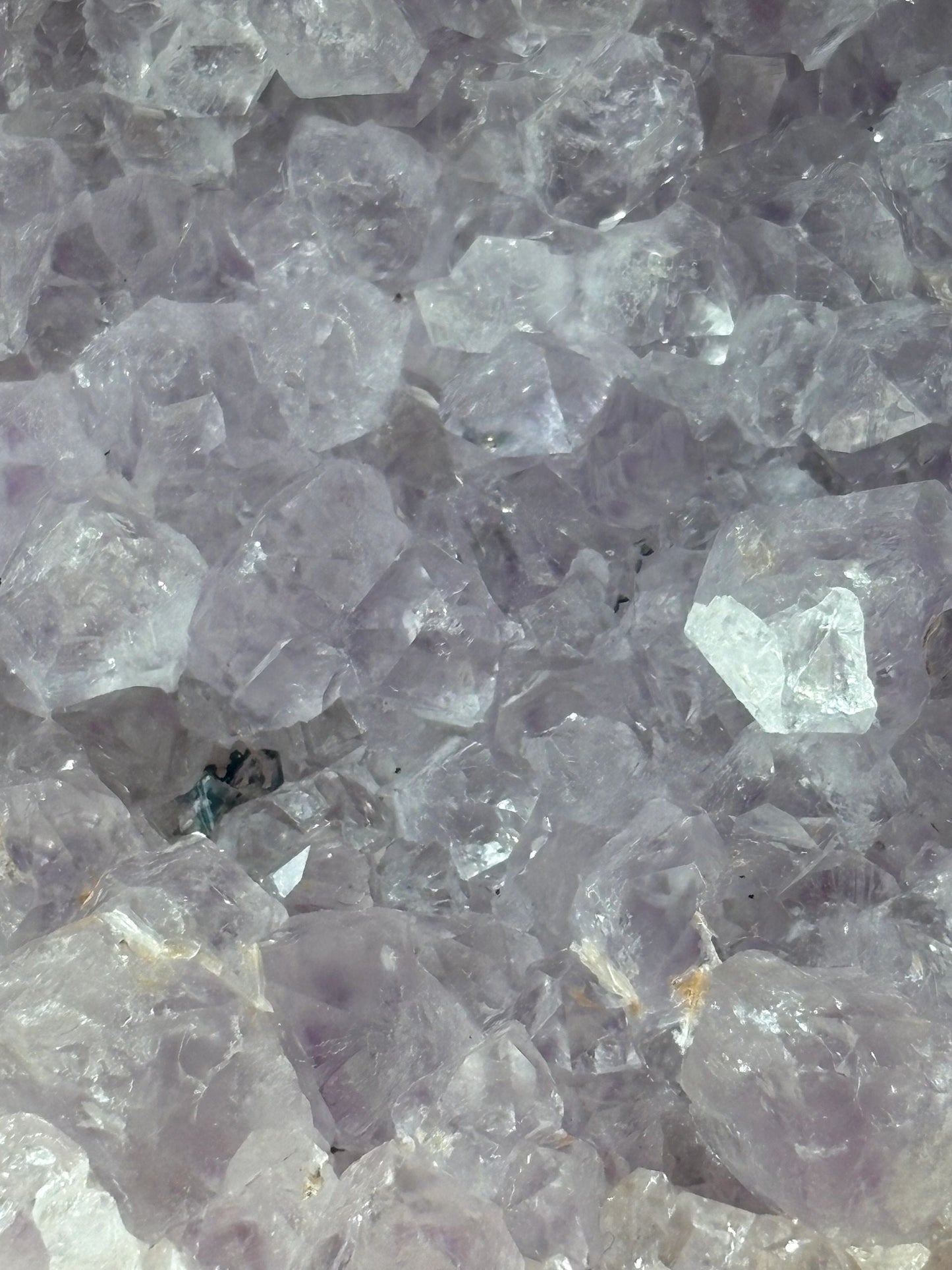 💜 Raw Amethyst Druzy Heart on Stand – Calm, Intuition & Starlit Serenity | 1.16 lb