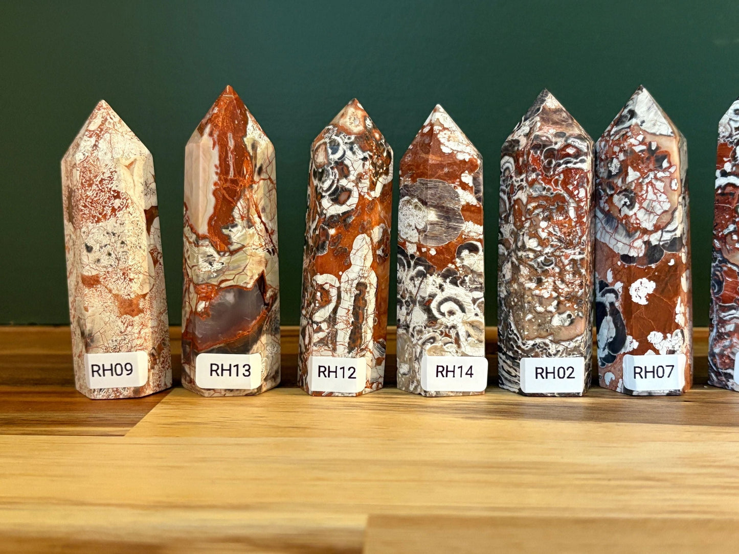 💰 Money Agate Crystal Towers – Abundance, Stability & Prosperity Flow