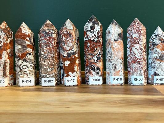 💰 Money Agate Crystal Towers – Abundance, Stability & Prosperity Flow