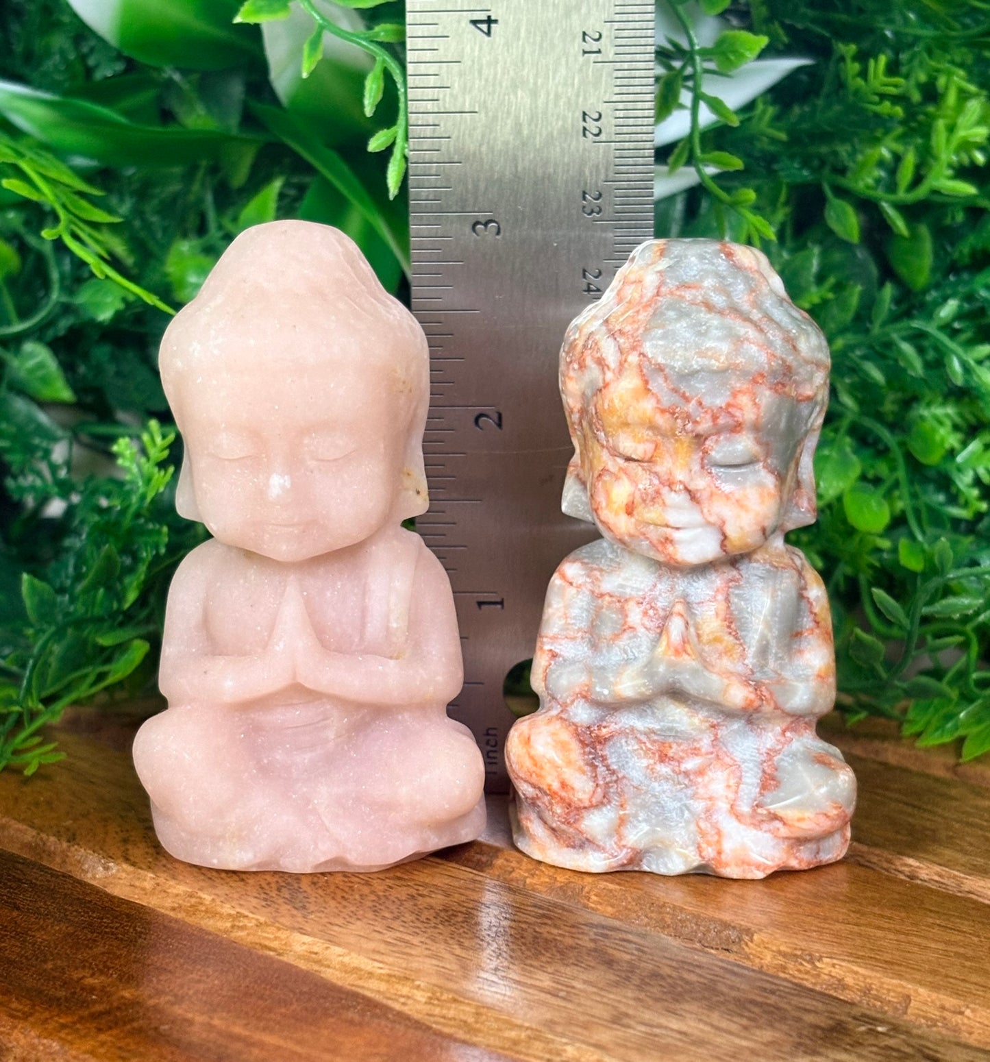🧘♂️ Baby Buddha Crystal Figure – Choose Your Stone