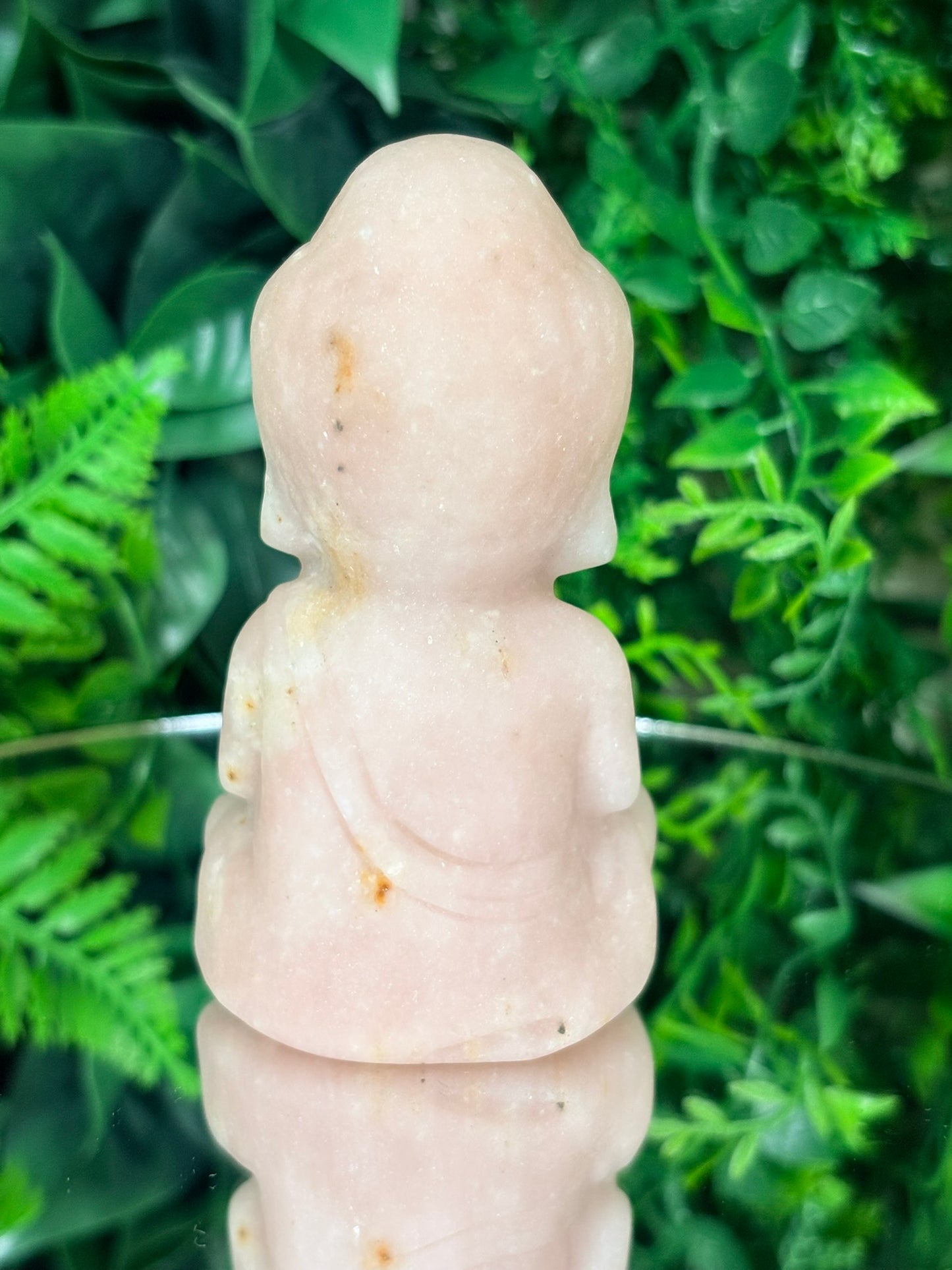 🧘♂️ Baby Buddha Crystal Figure – Choose Your Stone