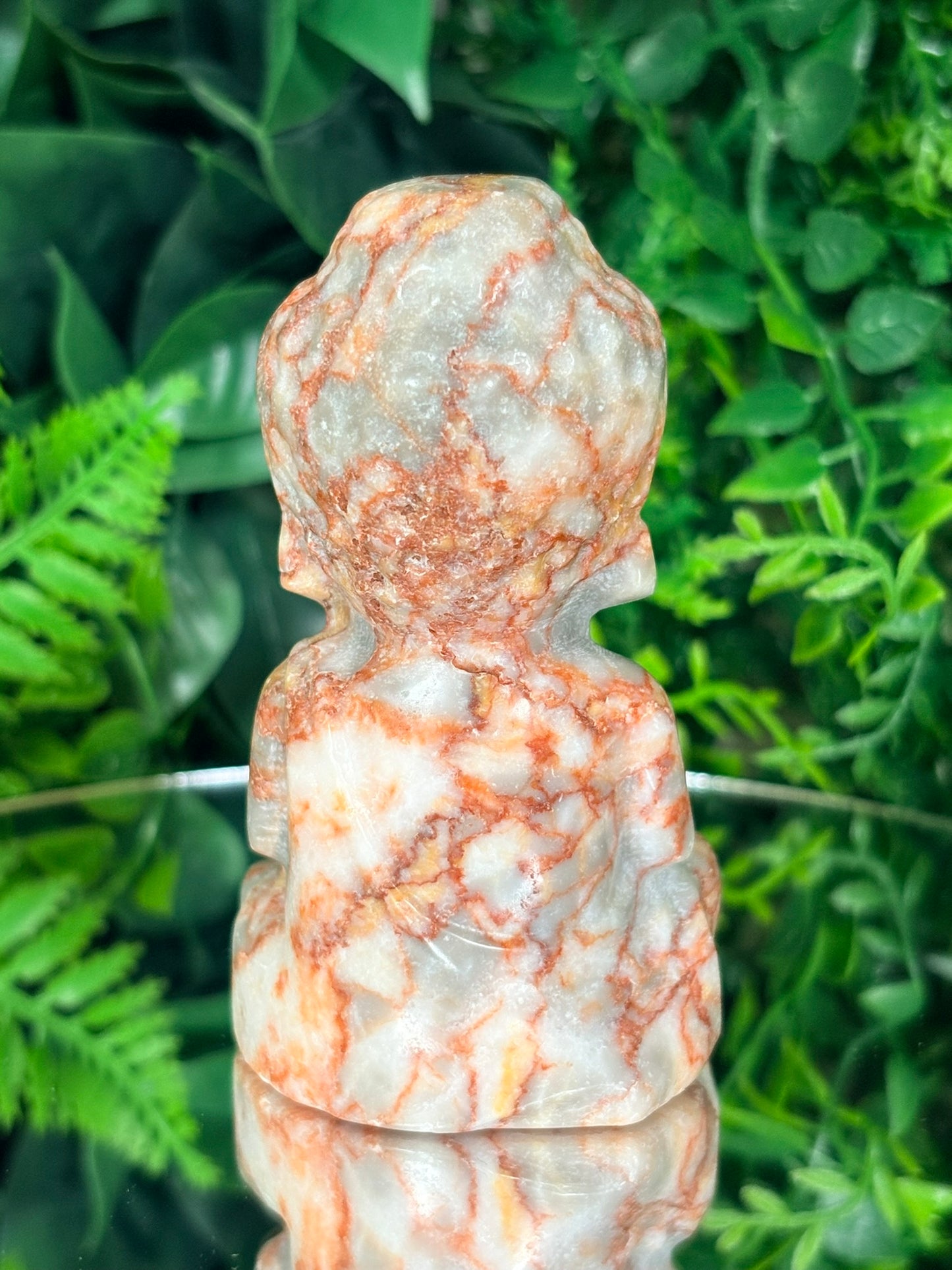 🧘♂️ Baby Buddha Crystal Figure – Choose Your Stone