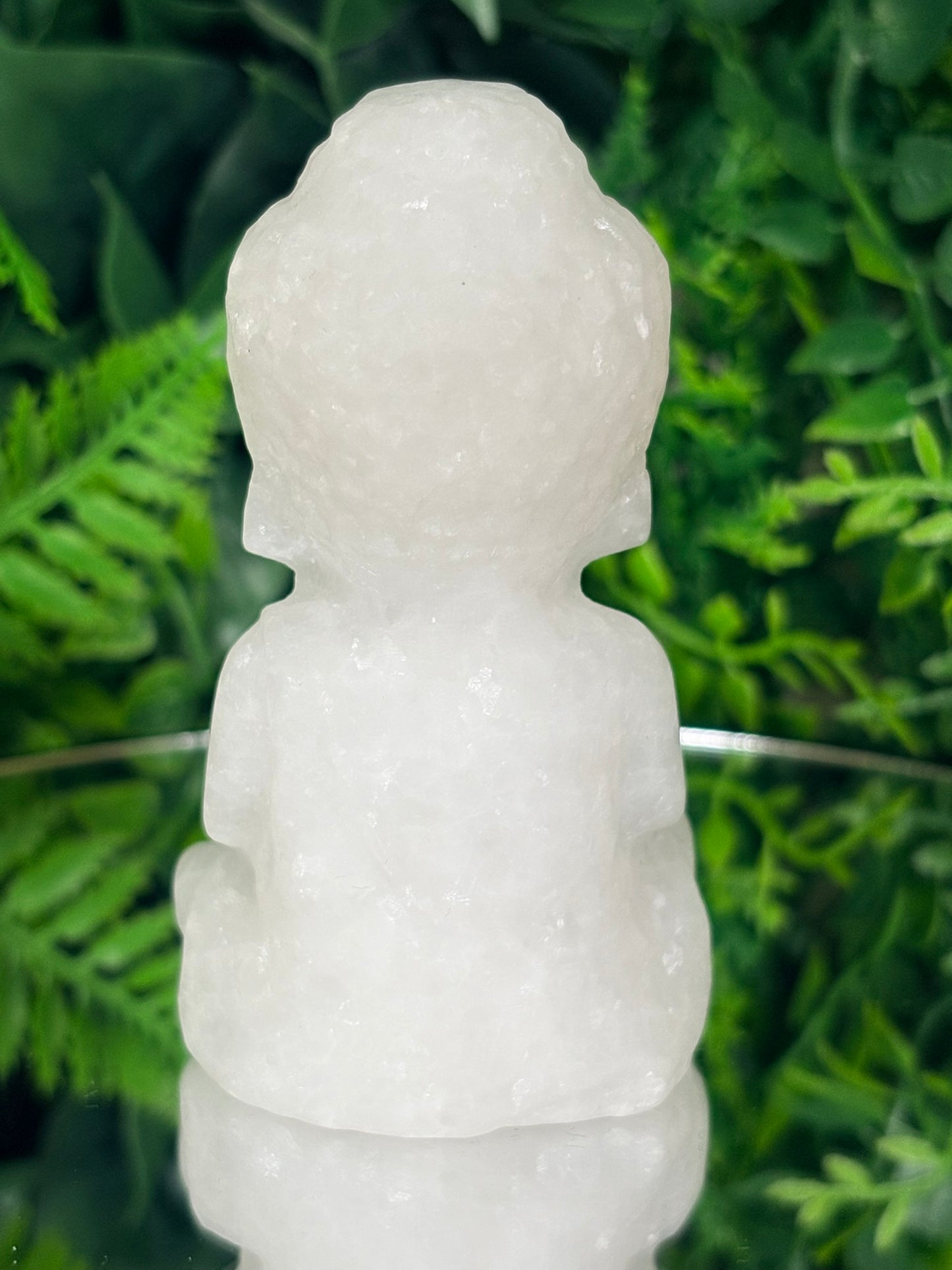 🧘♂️ Baby Buddha Crystal Figure – Choose Your Stone