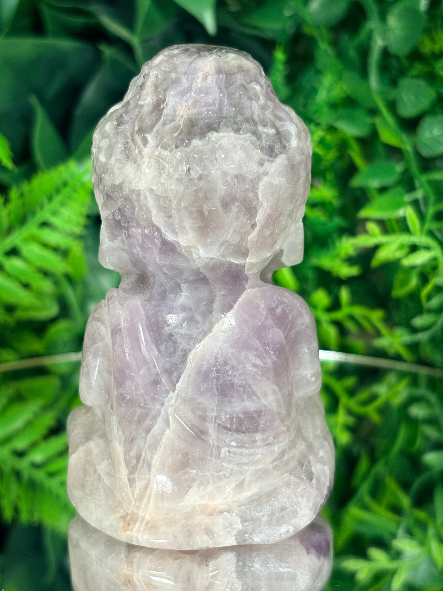 🧘♂️ Baby Buddha Crystal Figure – Choose Your Stone