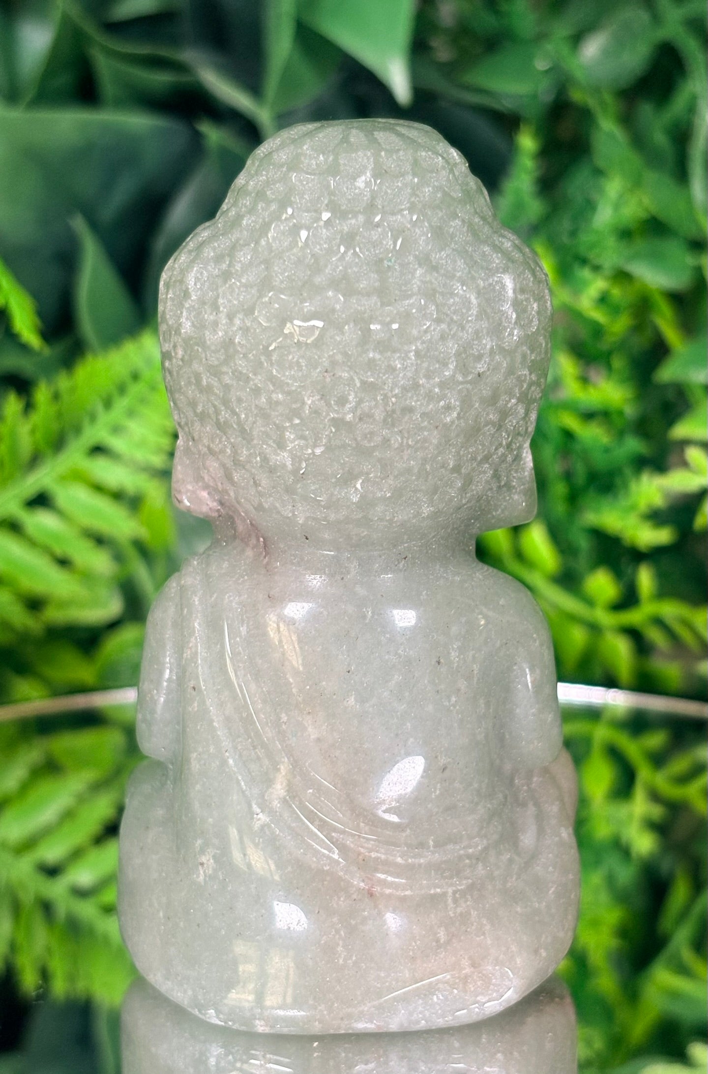 🧘♂️ Baby Buddha Crystal Figure – Choose Your Stone