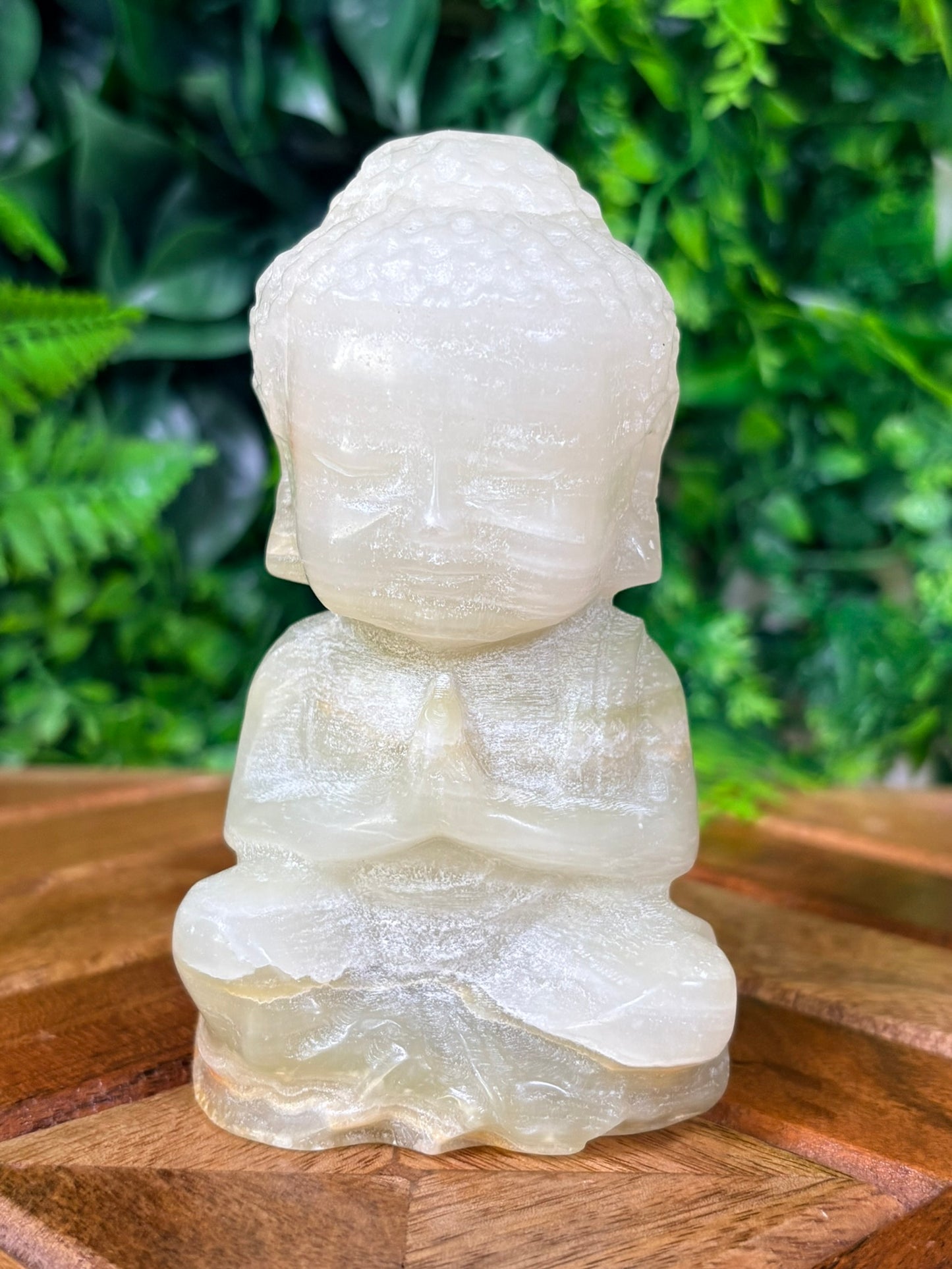 Baby Buddha Guardian Crystal Figure – Choose Your Stone