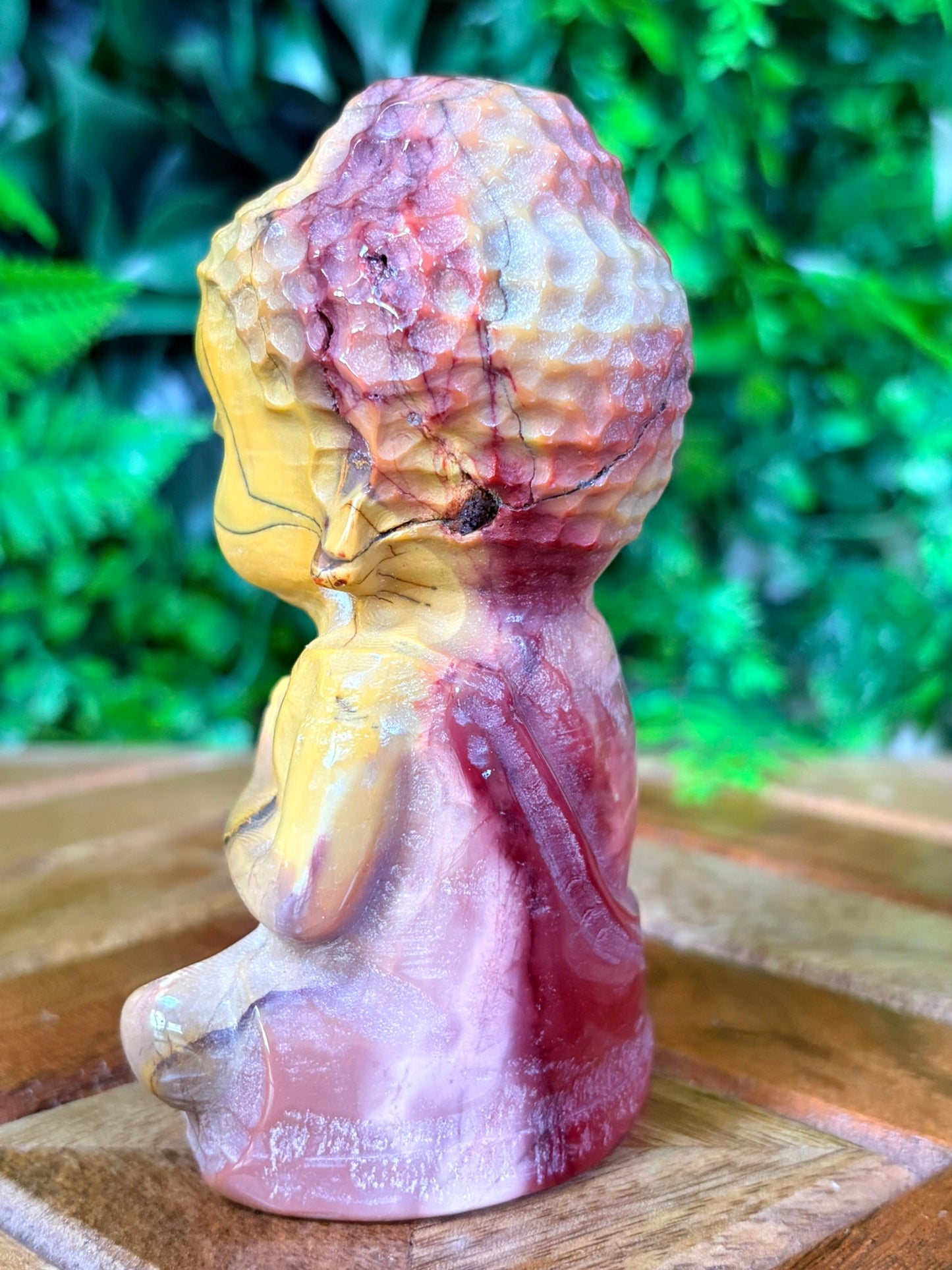 Baby Buddha Guardian Crystal Figure – Choose Your Stone