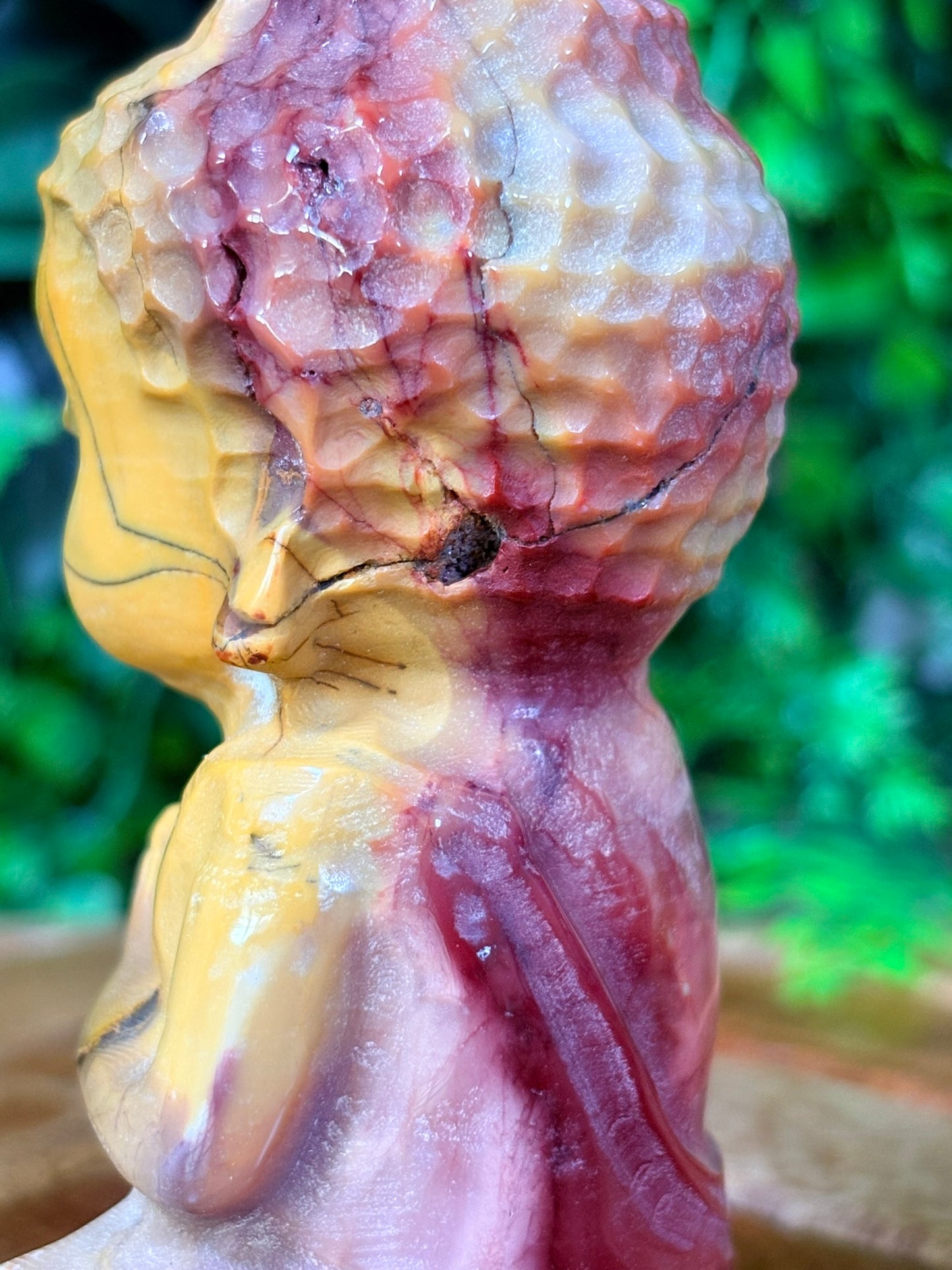 Baby Buddha Guardian Crystal Figure – Choose Your Stone