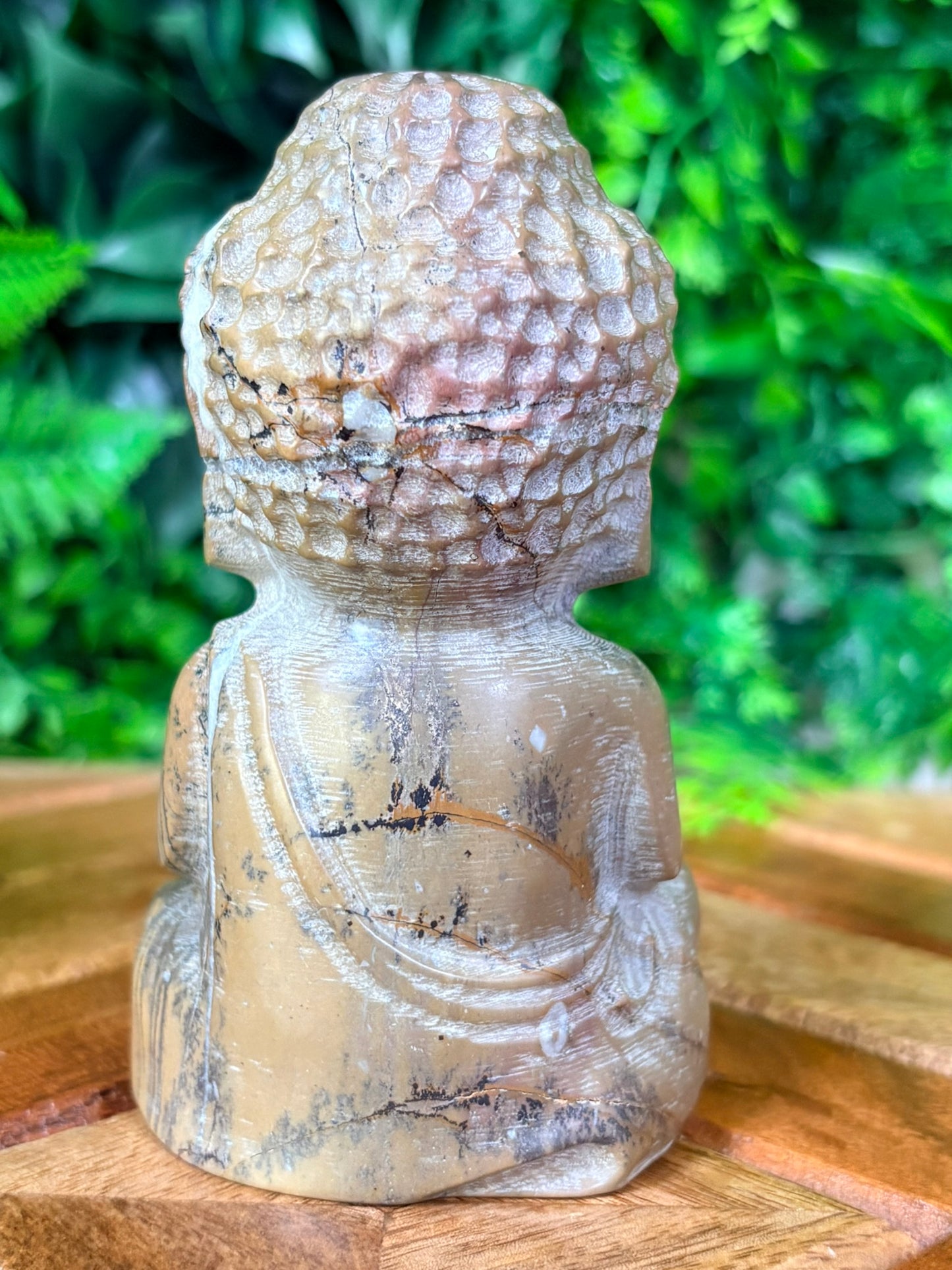 Baby Buddha Guardian Crystal Figure – Choose Your Stone