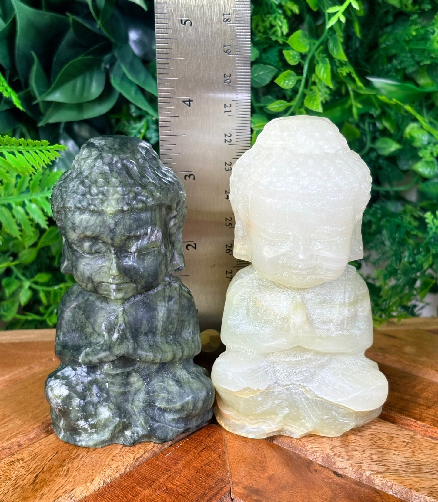 Baby Buddha Guardian Crystal Figure – Choose Your Stone