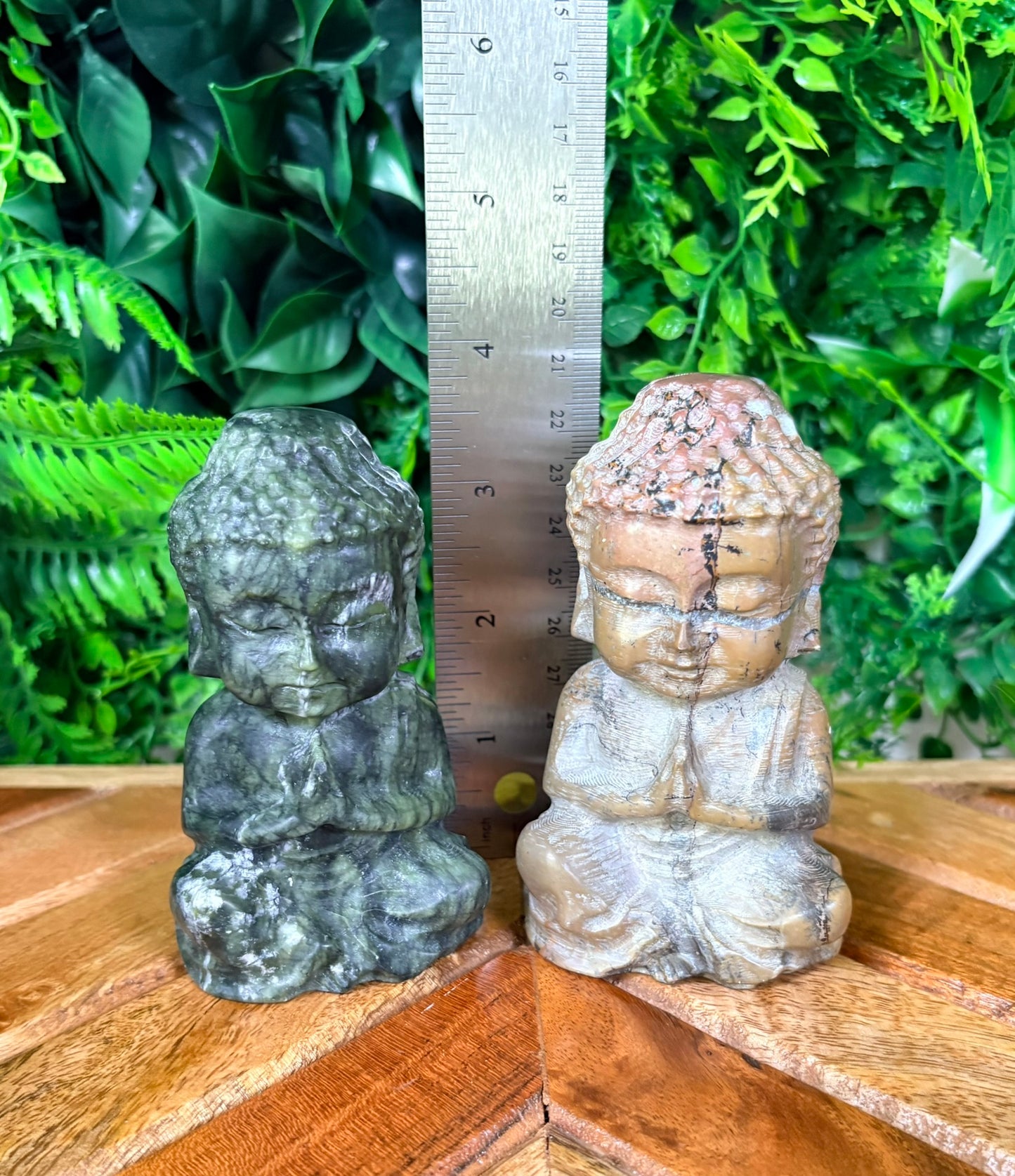 Baby Buddha Guardian Crystal Figure – Choose Your Stone