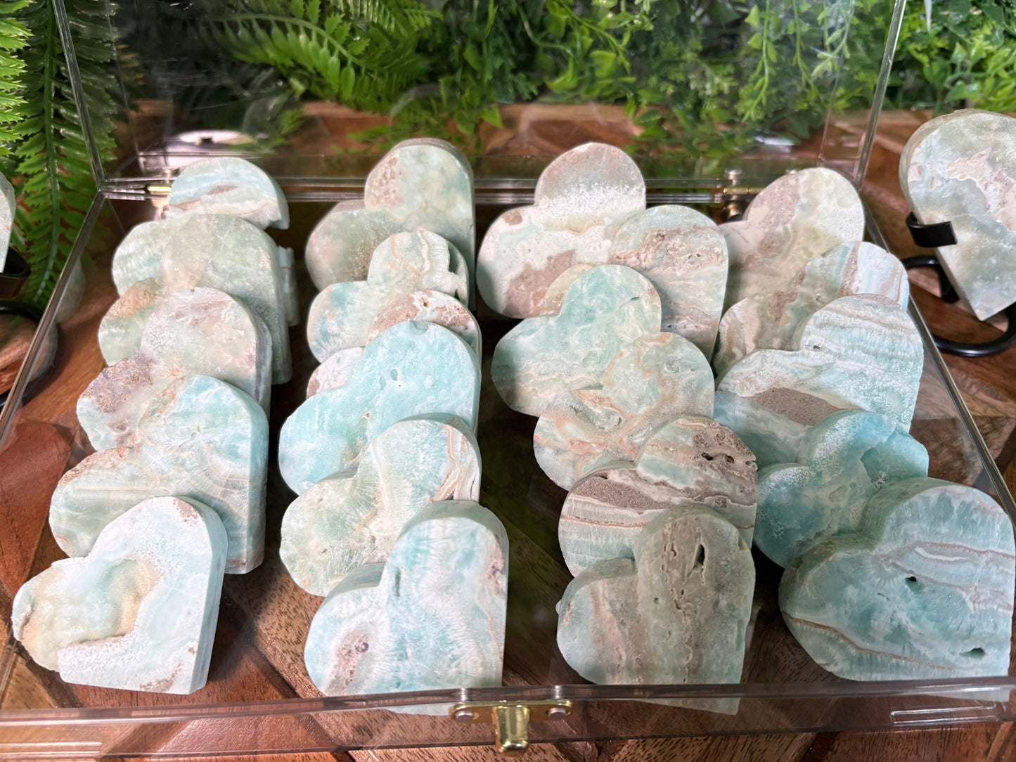 💙 Hemimorphite Crystal Heart – Emotional Healing, Truth & Gentle Strength | Choose Your Piece