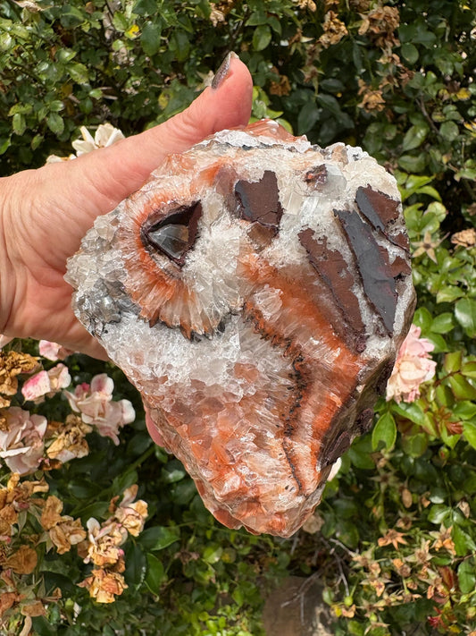 "Rootfire Harmony" Red Calcite Formation | Vitality & Emotional Alignment Grounding | Creative Energy | Energetic Flow