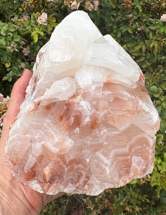 Chevron Star | Red Calcite Formation | Inner Alignment & Sacred Structure Balance | Grounding | Energetic Precision